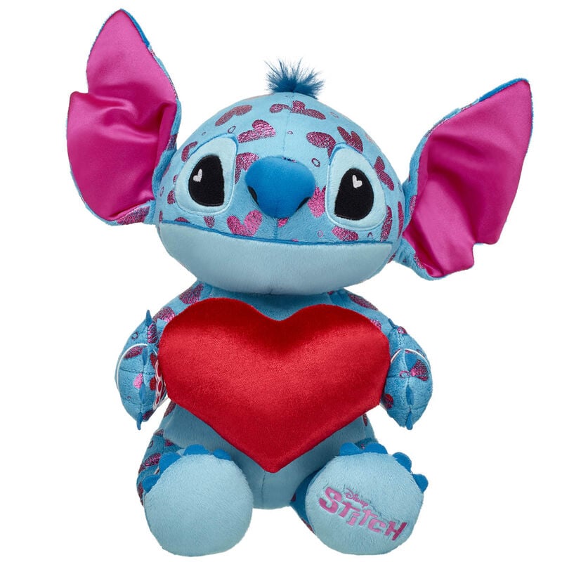 Disney Full of Love Stitch Plush with Red Heart - Build-A-Bear Workshop®